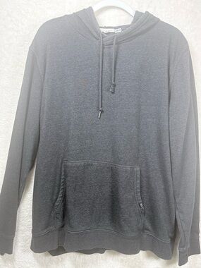 Threads 4 Thought Men's Charcoal Gray Hoodie XL 0630
